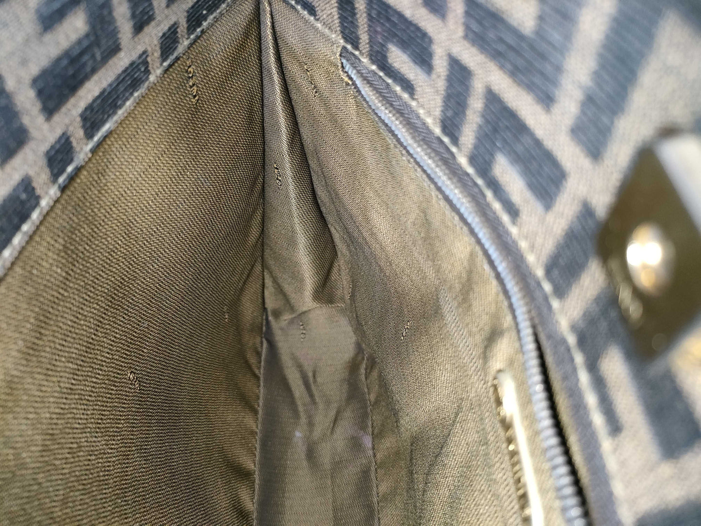 FENDI Zucca pattern one-shoulder shoulder bag