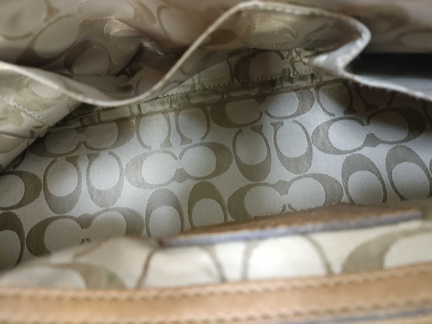 COACH Old Coach Leather Bag Handbag