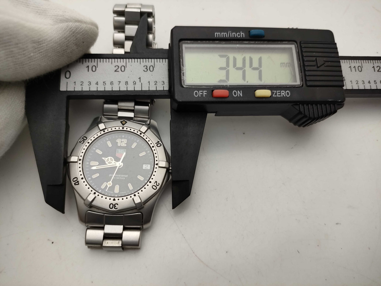 TAG Heuer WK1210 Black Dial Boys' Watch