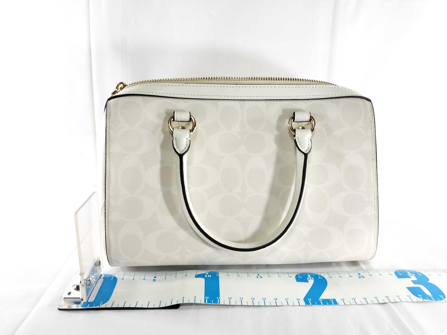 COACH Signature Boston Bag C2081-83607 Handbag