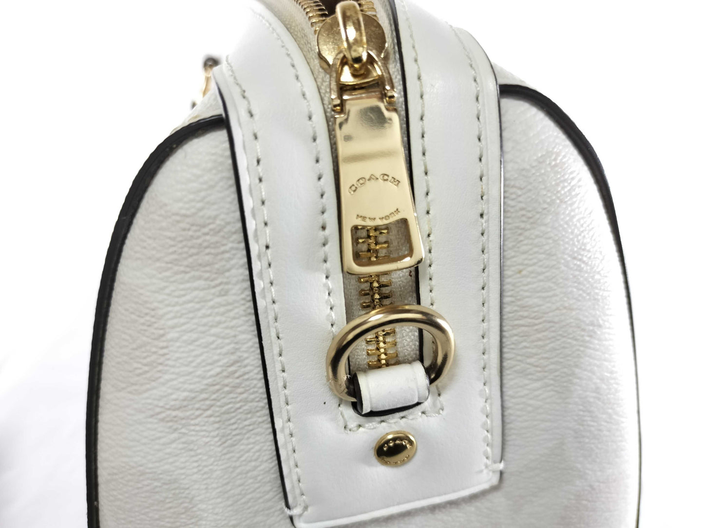 COACH Signature Boston Bag C2081-83607 Handbag
