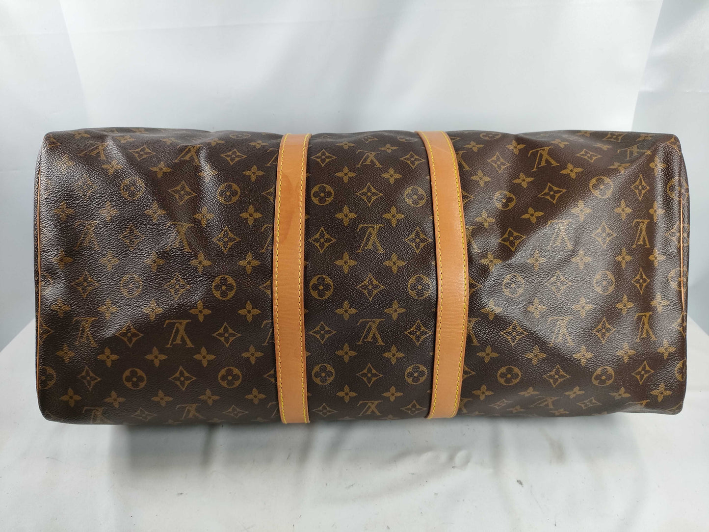 LOUIS VUITTON M41424 Monogram Keepall 55 MI874 Boston Bag