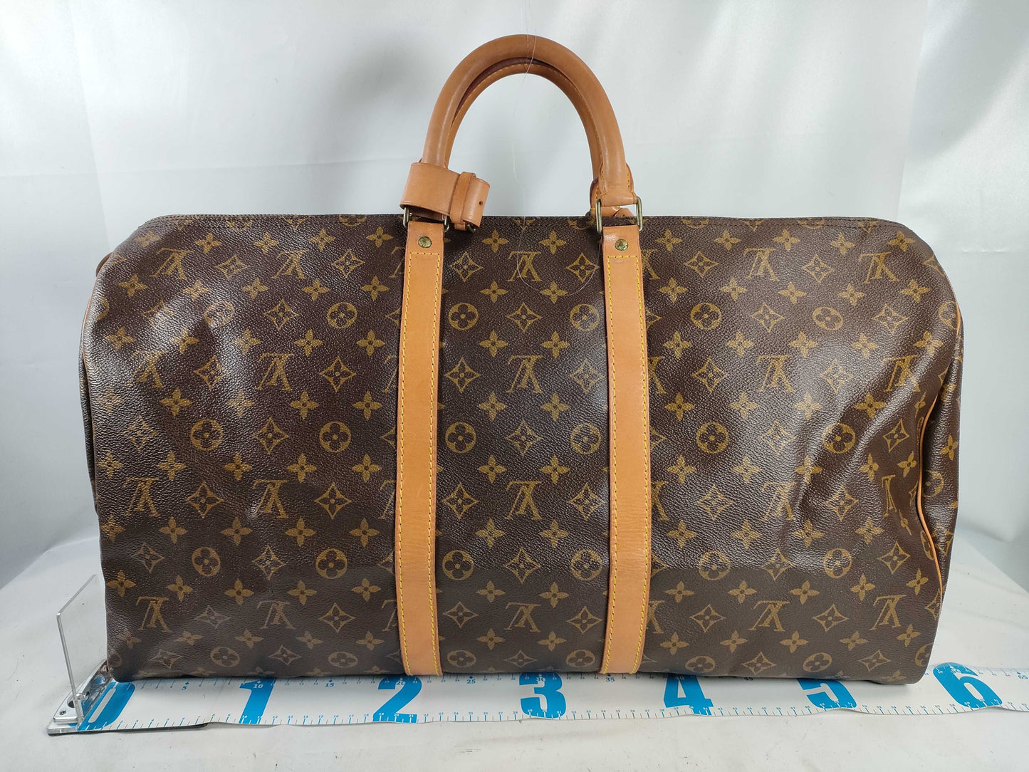 LOUIS VUITTON M41424 Monogram Keepall 55 MI874 Boston Bag