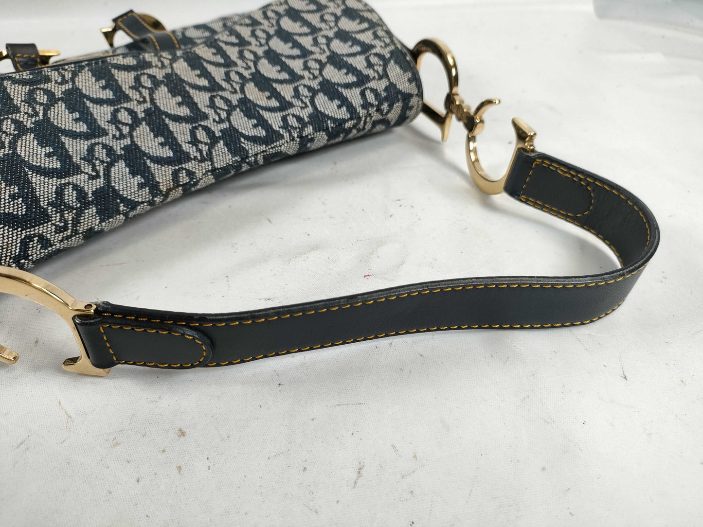 Dior Trotter Double Saddle Shoulder Bag