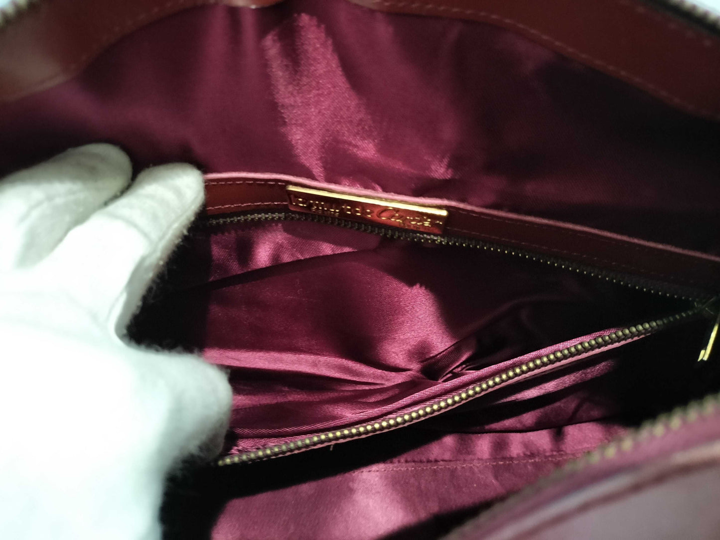 Cartier Must Must Line Leather Boston Bag Boston Bag