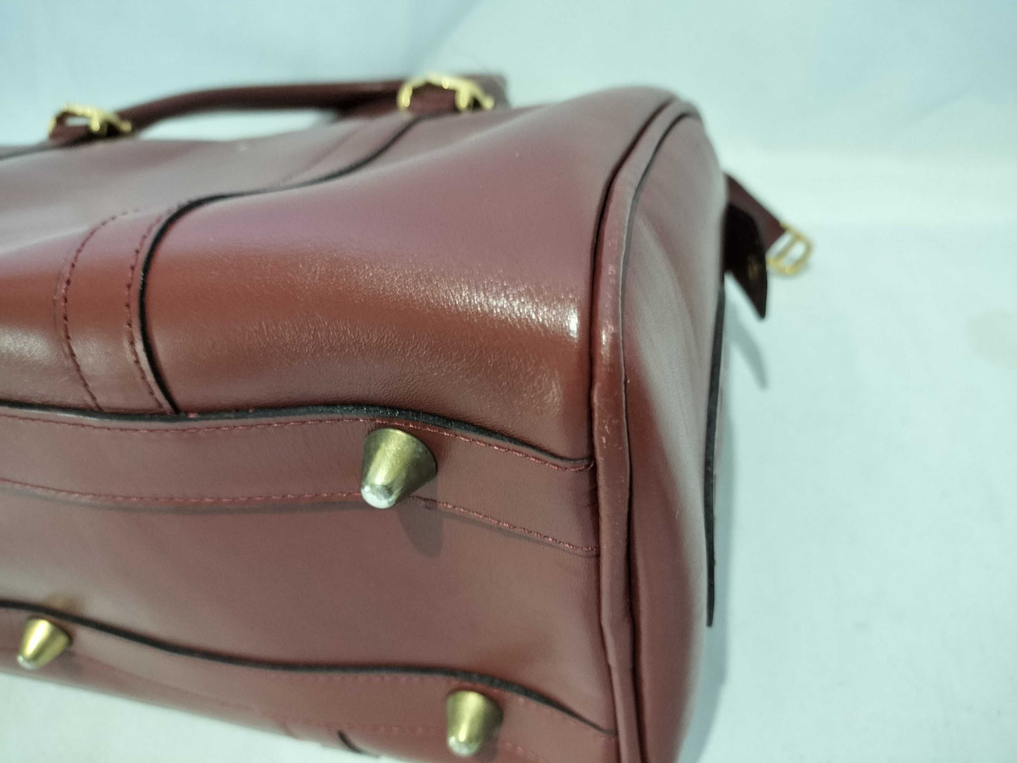 Cartier Must Must Line Leather Boston Bag Boston Bag