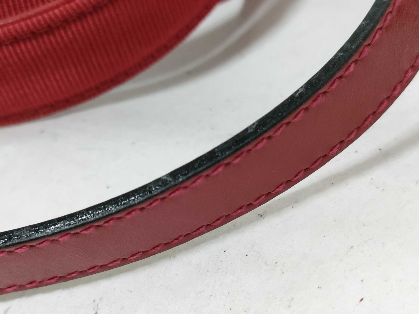 Salvatore Ferragamo Vara Vara Ribbon Handbag Red Handbag