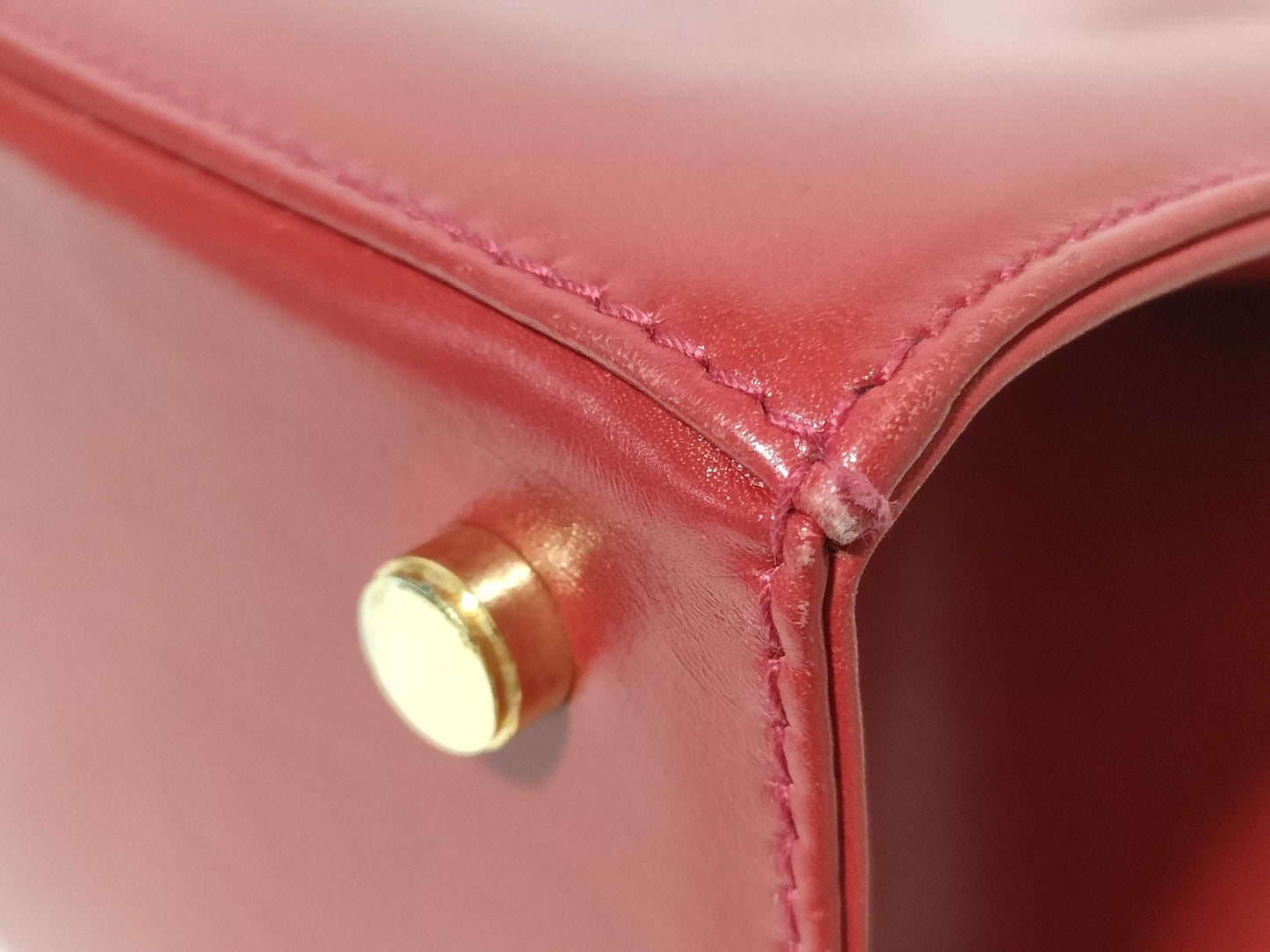 Salvatore Ferragamo Vara Vara Ribbon Handbag Red Handbag