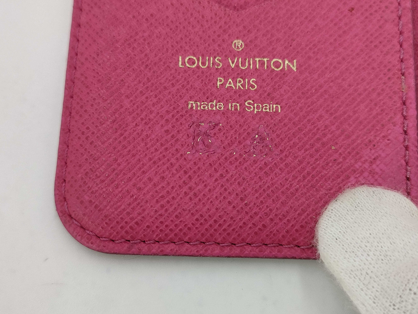 LOUIS VUITTON Monogram Damier Wallet/Smartphone Case Wallet