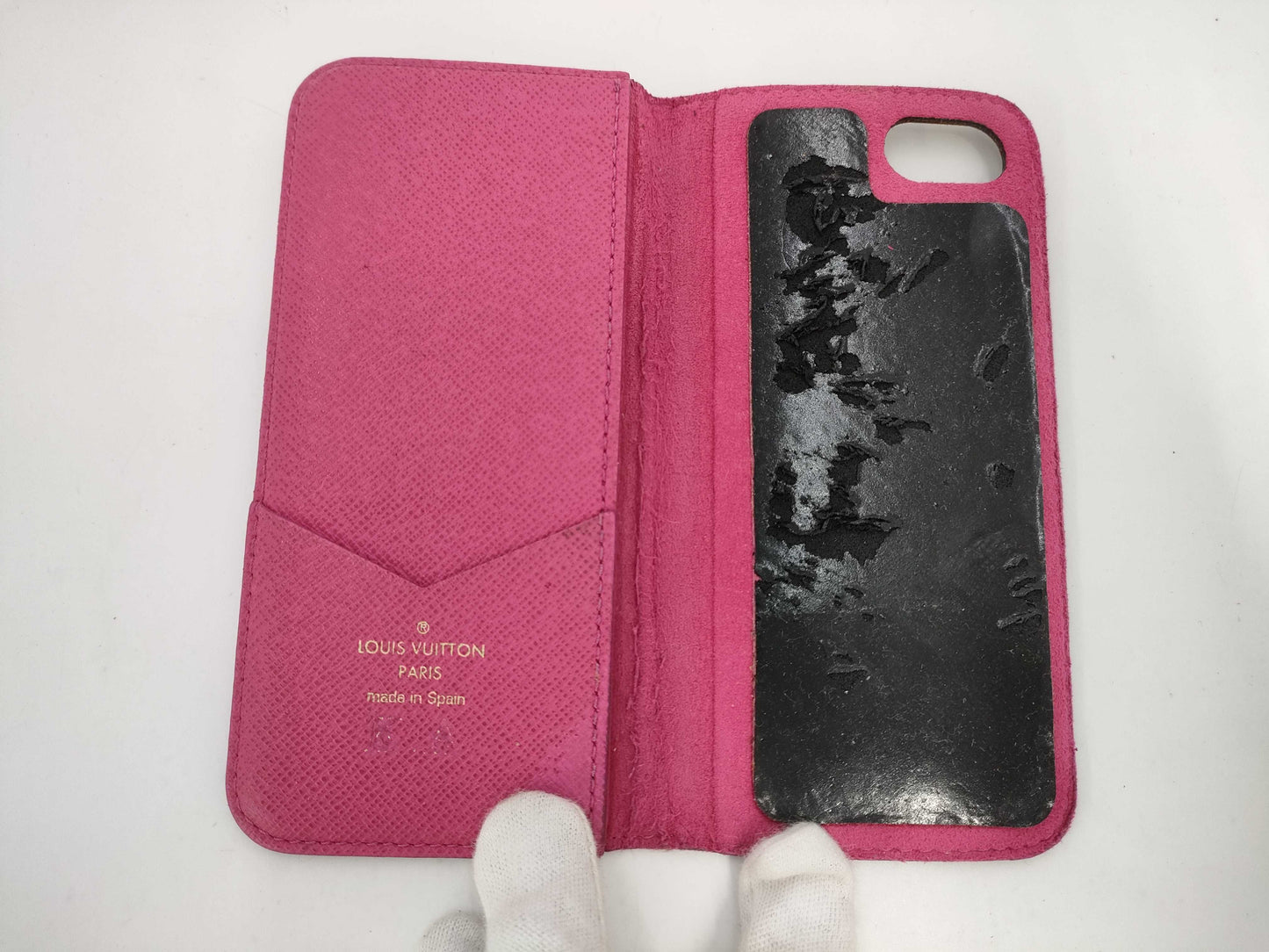LOUIS VUITTON Monogram Damier Wallet/Smartphone Case Wallet
