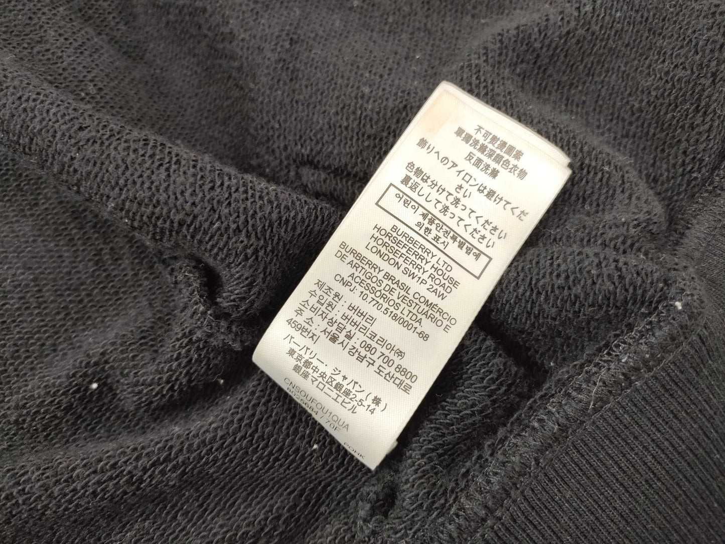 BURBERRY Nova Check Hoodie BURW01W Tops