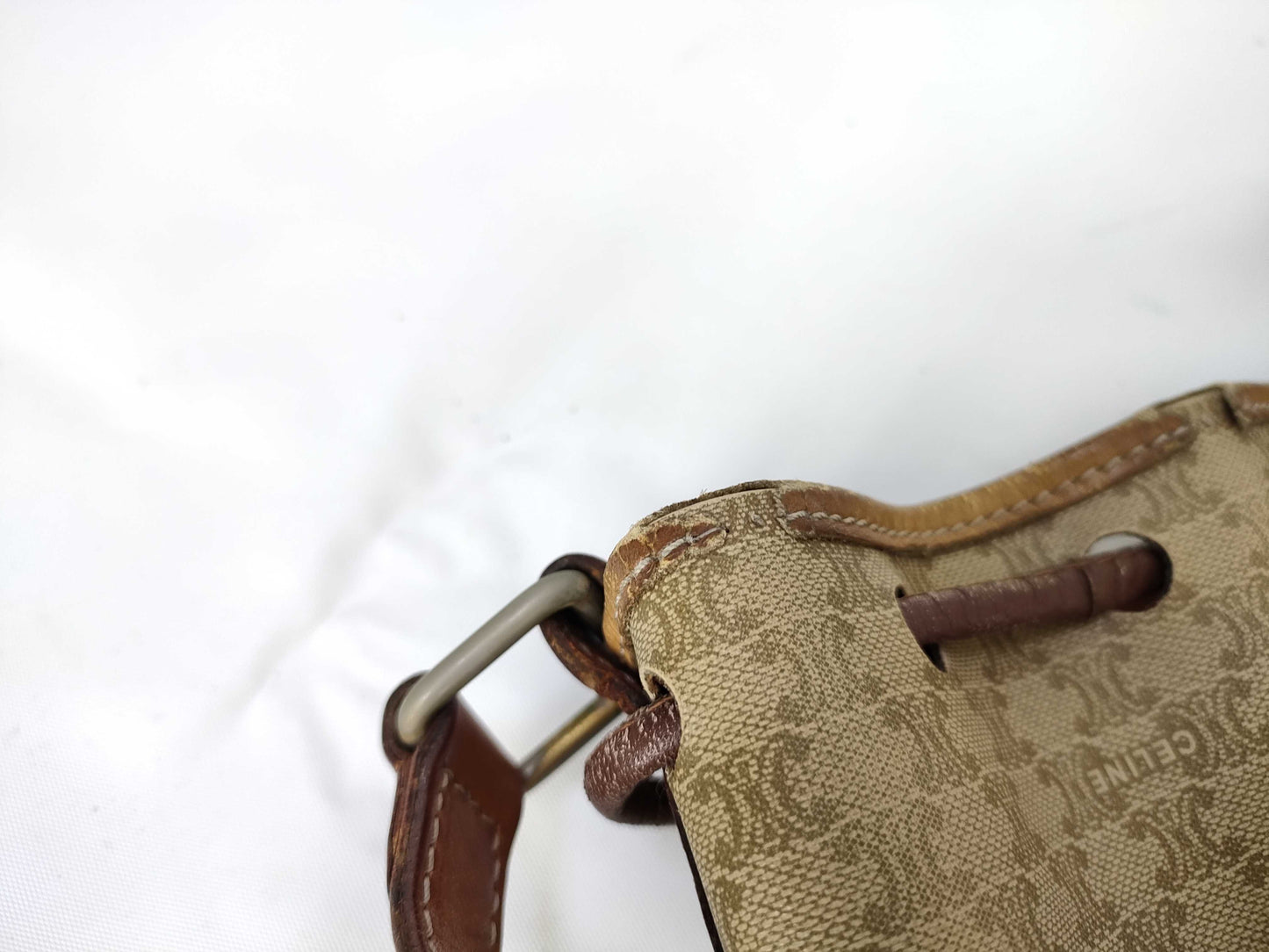 CELINE Drawstring Shoulder/Second Bag *2 Shoulder Bag