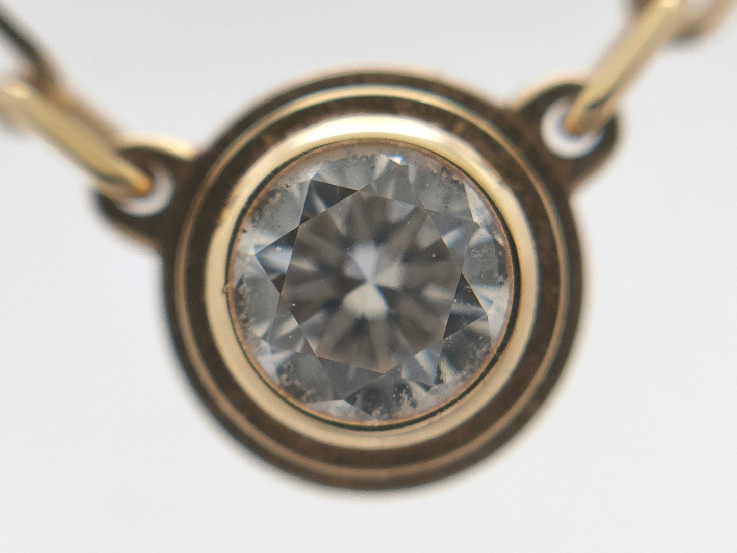 Cartier Amour 1PD YG Au750 2.8g Ring