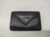 BALENCIAGA Leather Tri-fold Wallet Black 391446 Wallet