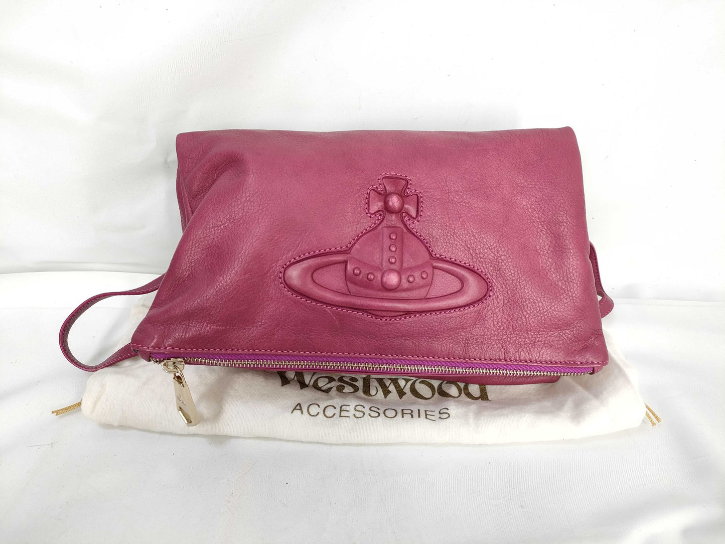 Vivienne Westwood Leather Shoulder Bag Shoulder Bag