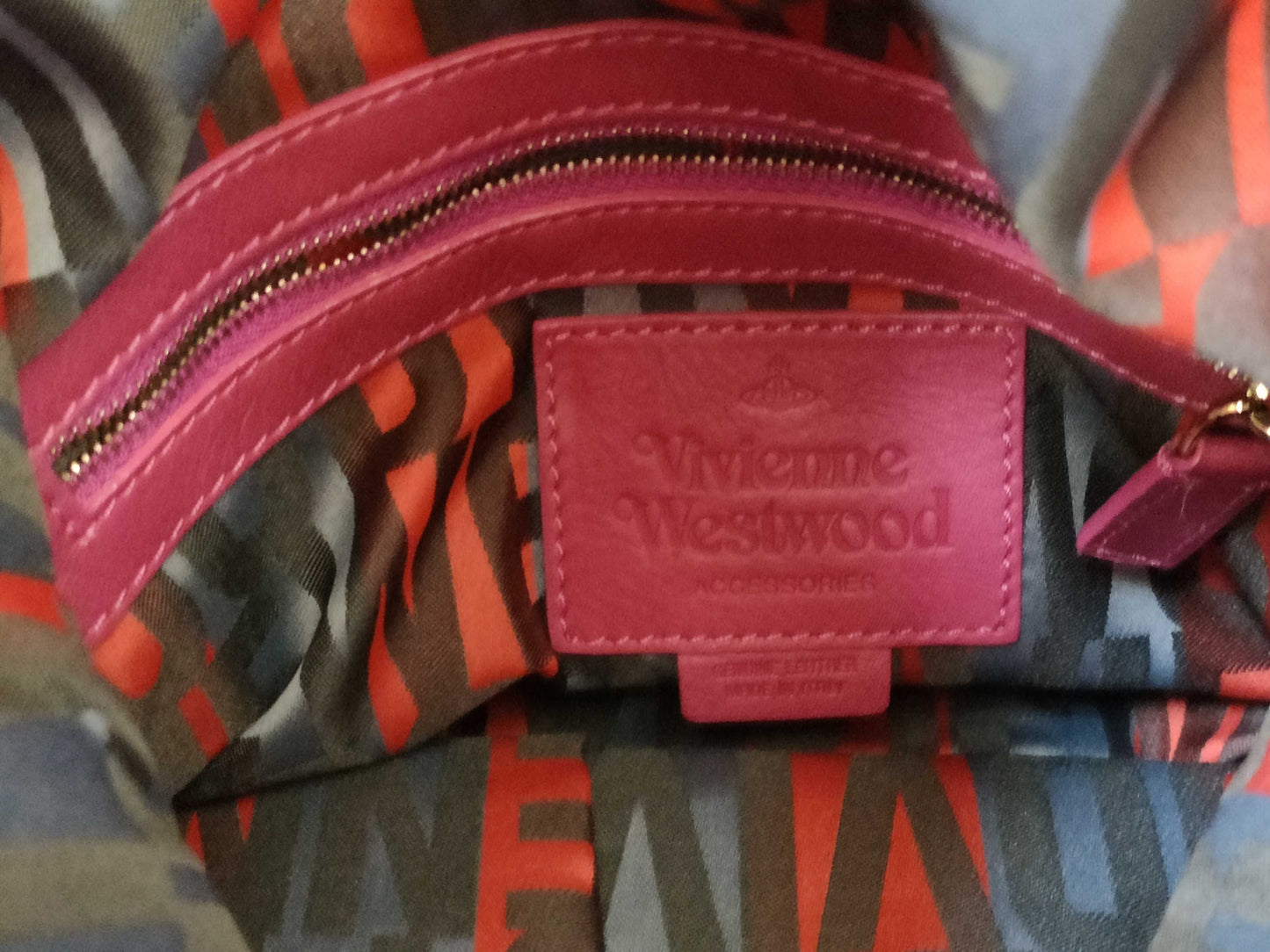 Vivienne Westwood Leather Shoulder Bag Shoulder Bag