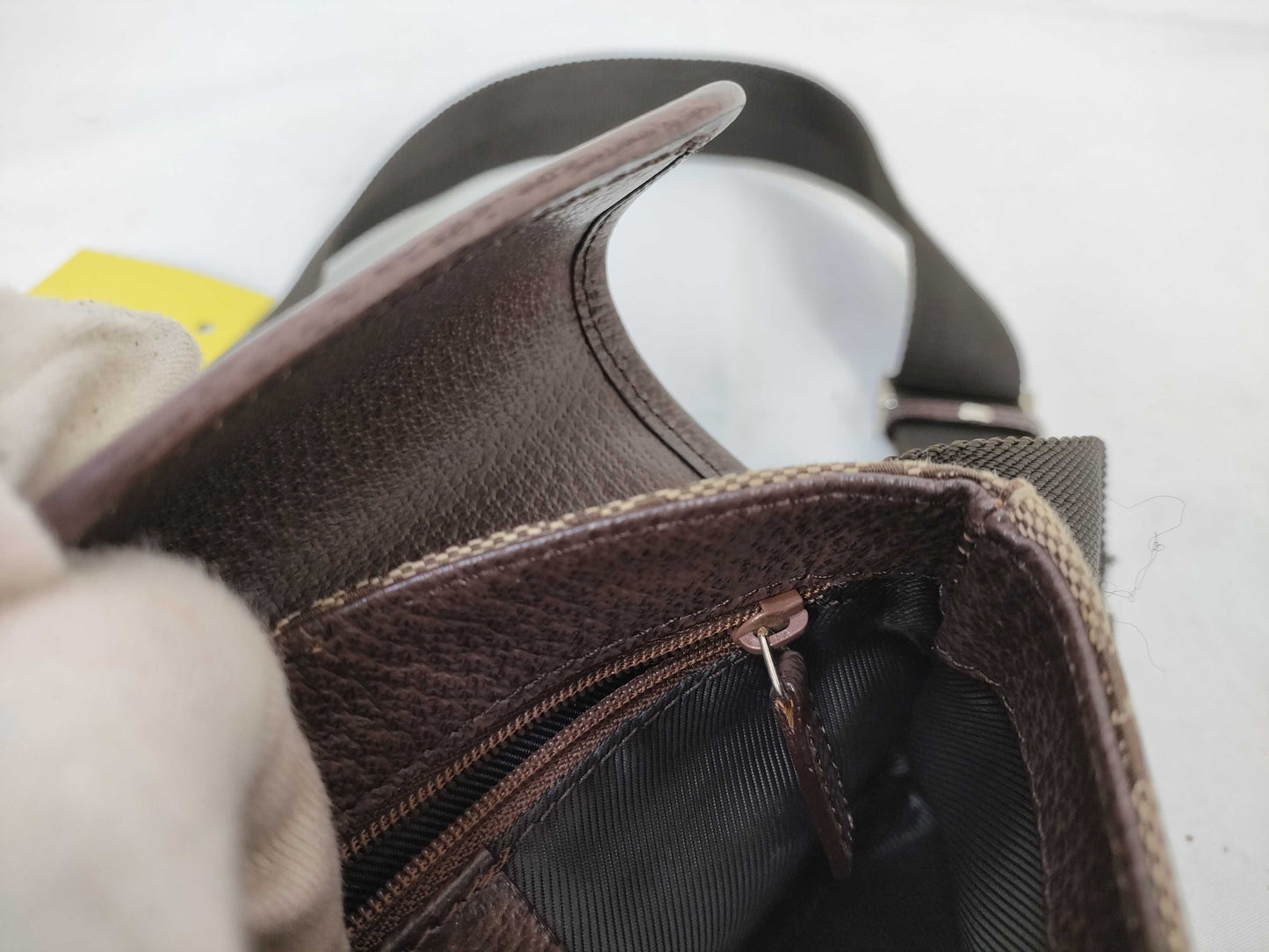 GUCCI GG Canvas 92543 Waist Pouch Waist Bag