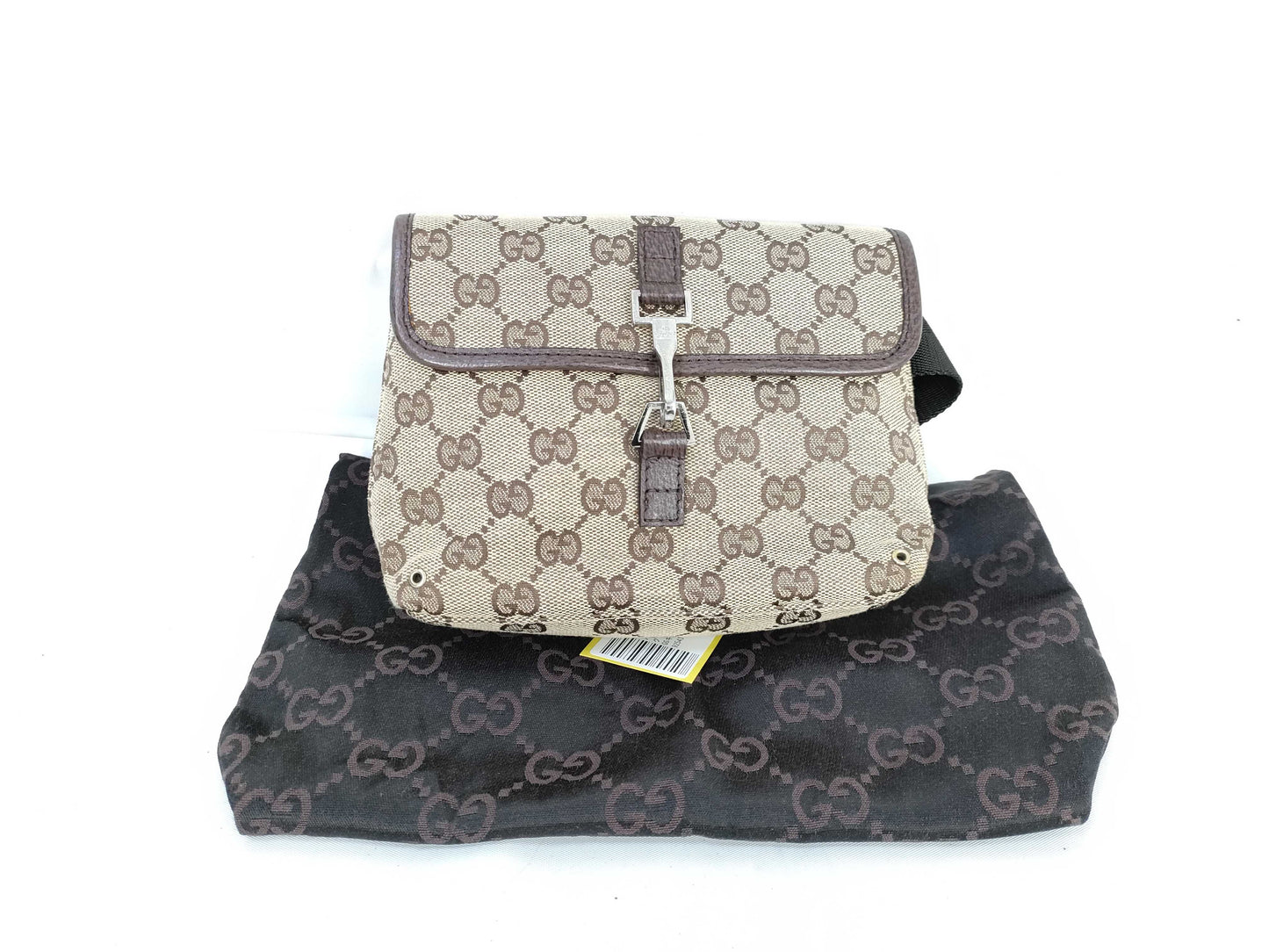 GUCCI GG Canvas 92543 Waist Pouch Waist Bag