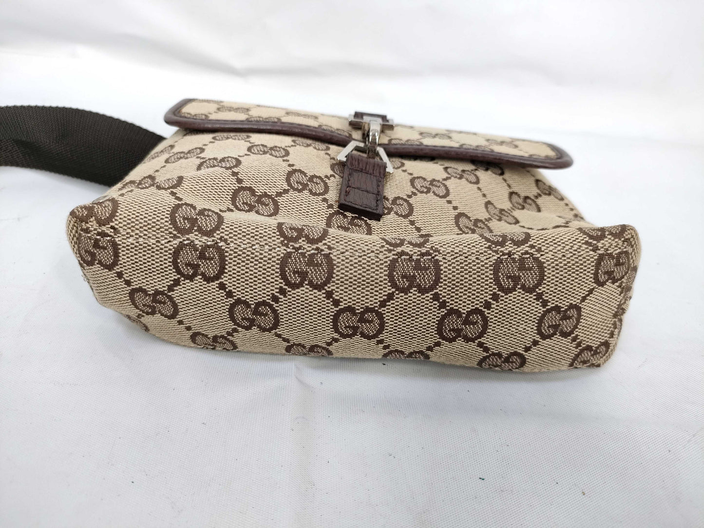 GUCCI GG Canvas 92543 Waist Pouch Waist Bag