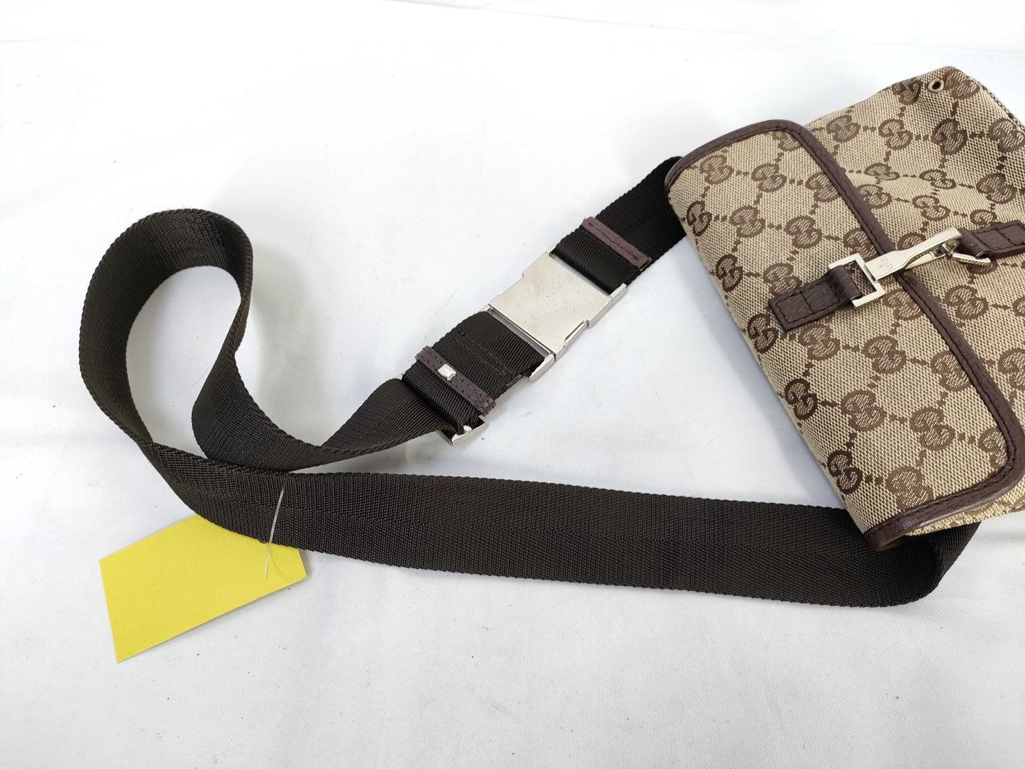 GUCCI GG Canvas 92543 Waist Pouch Waist Bag