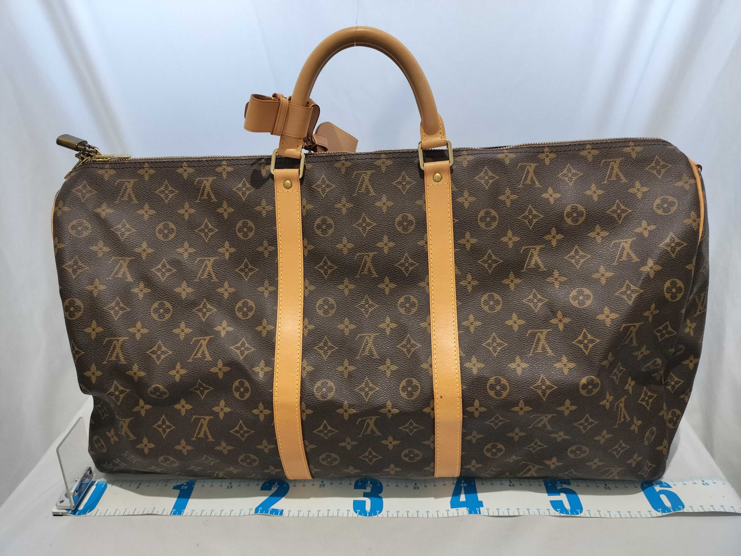 LOUIS VUITTON M41412 Monogram Keepall Bandouliere 60 Boston Bag