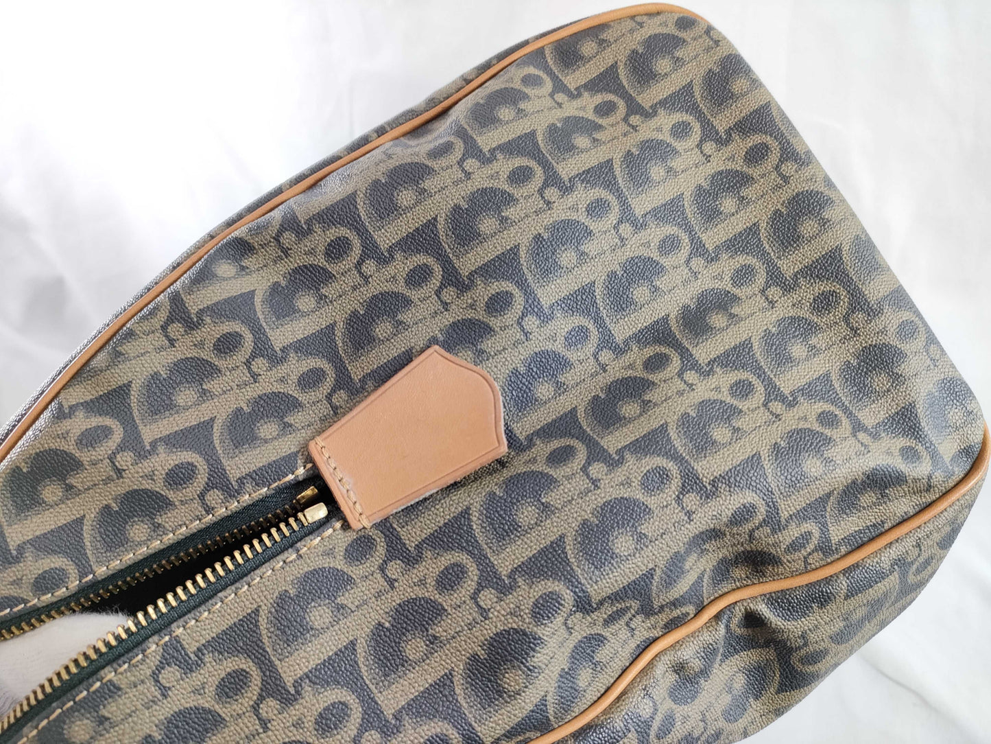 Dior Trotter PVC Boston Bag Handbag