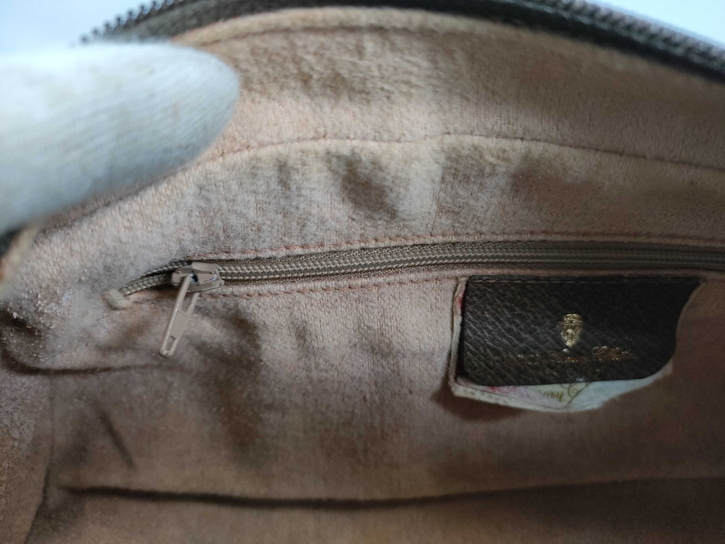 GUCCI GG Supreme PVC Old One-Shoulder Handbag