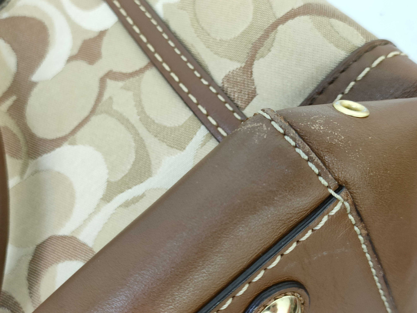 COACH Signature 10789/F24103/Tory Burch/Kate Spade Bag *4-Piece Handbag Set