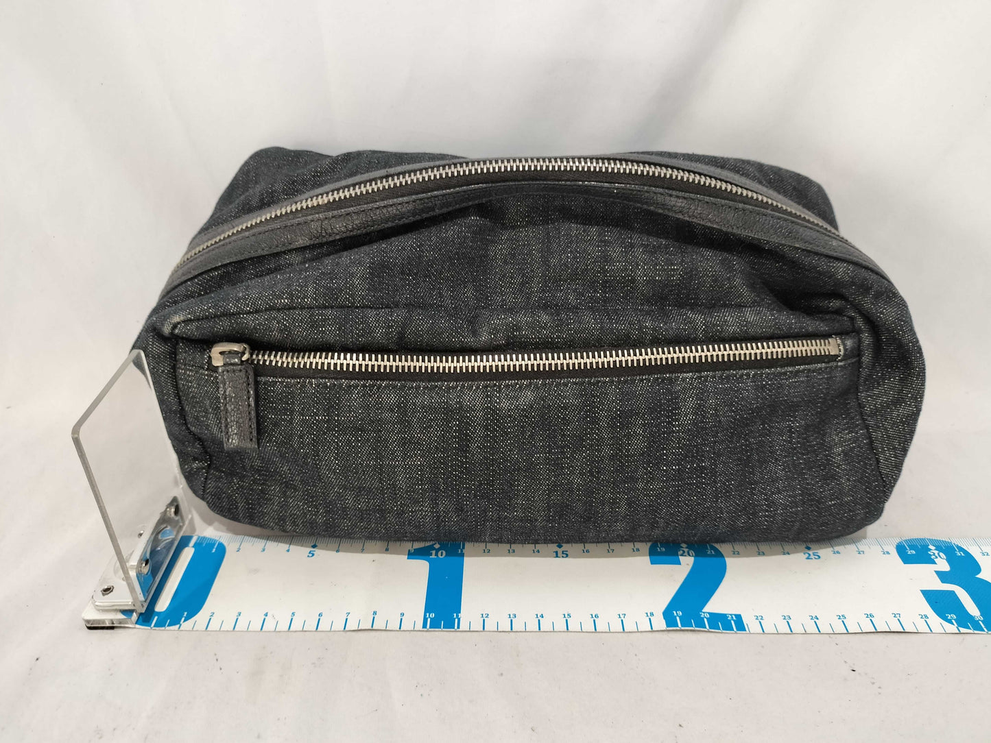 PRADA denim pouch pouch