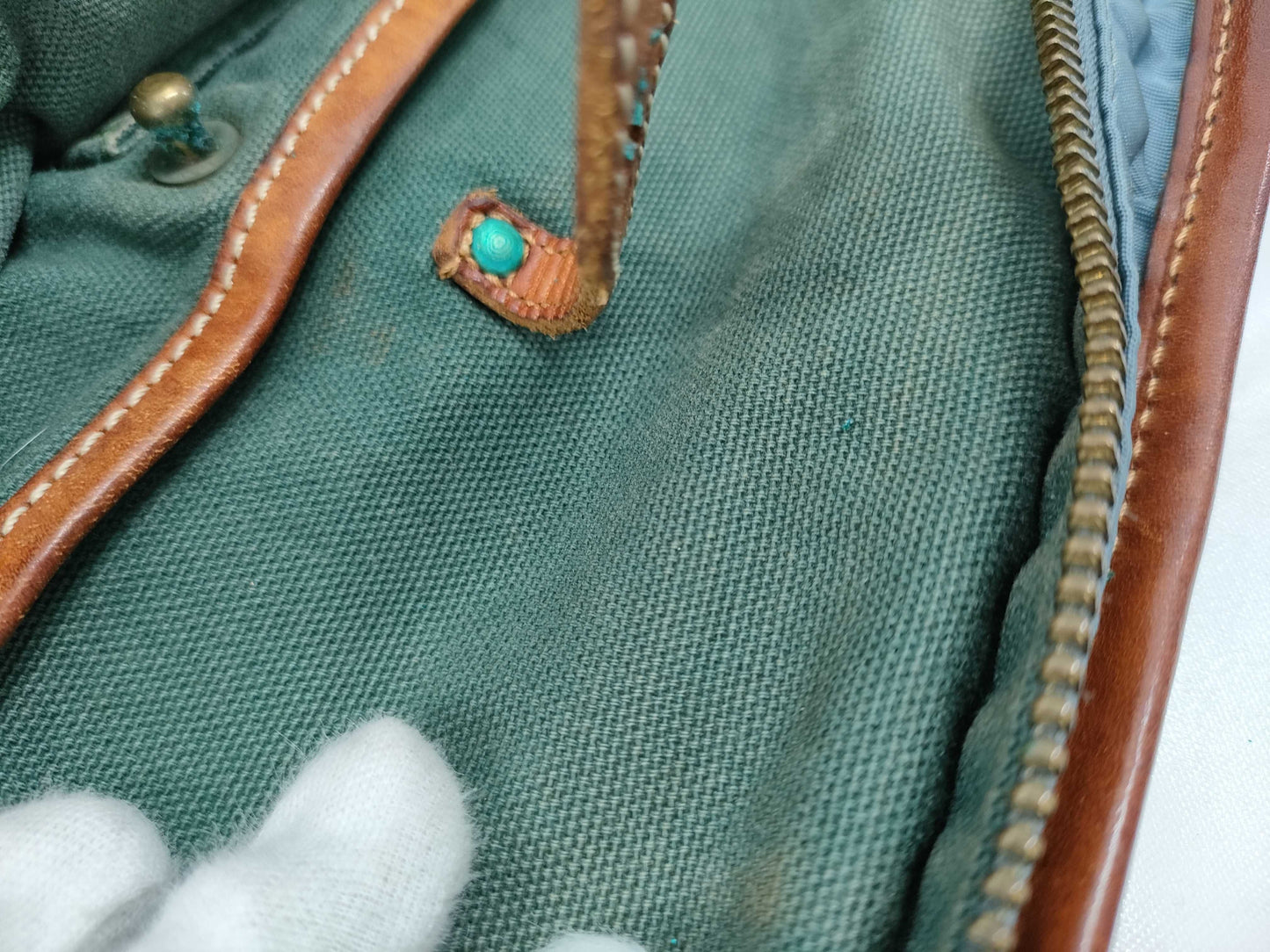 Felisi nylon and leather tote bag