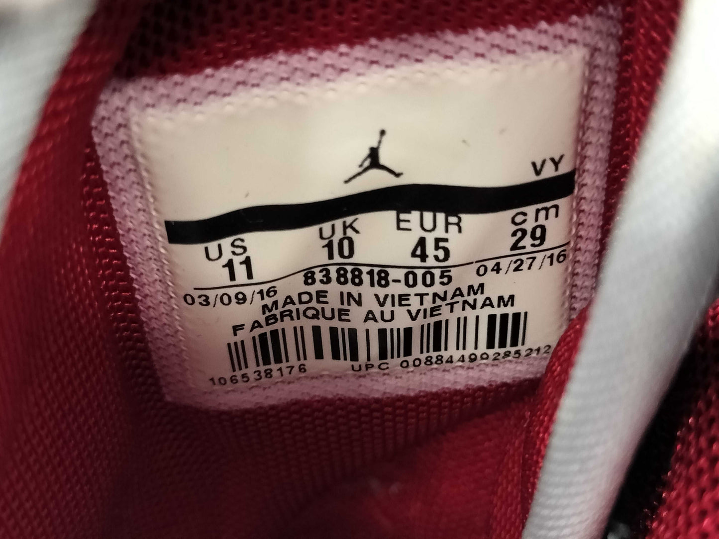NIKE Jordan 1 Unused Sneakers