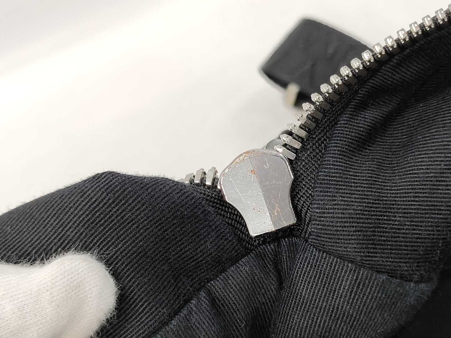 MCM Nylon Backpack Black Backpack