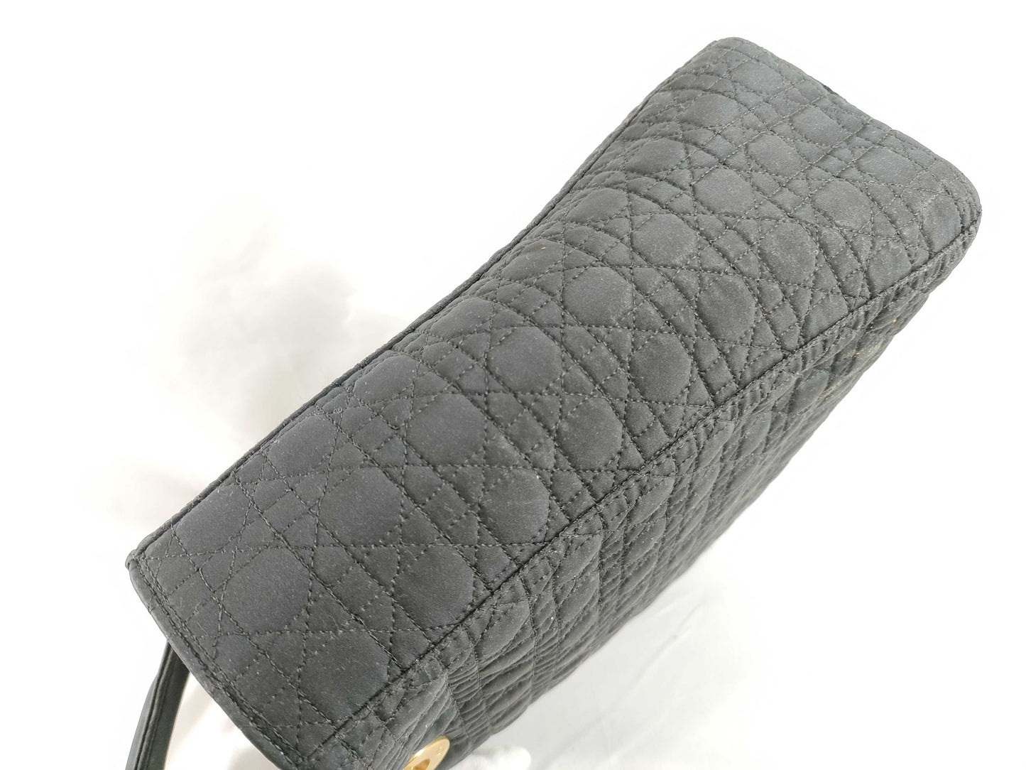 Dior Lady Dior Lady Dior Nylon Handbag