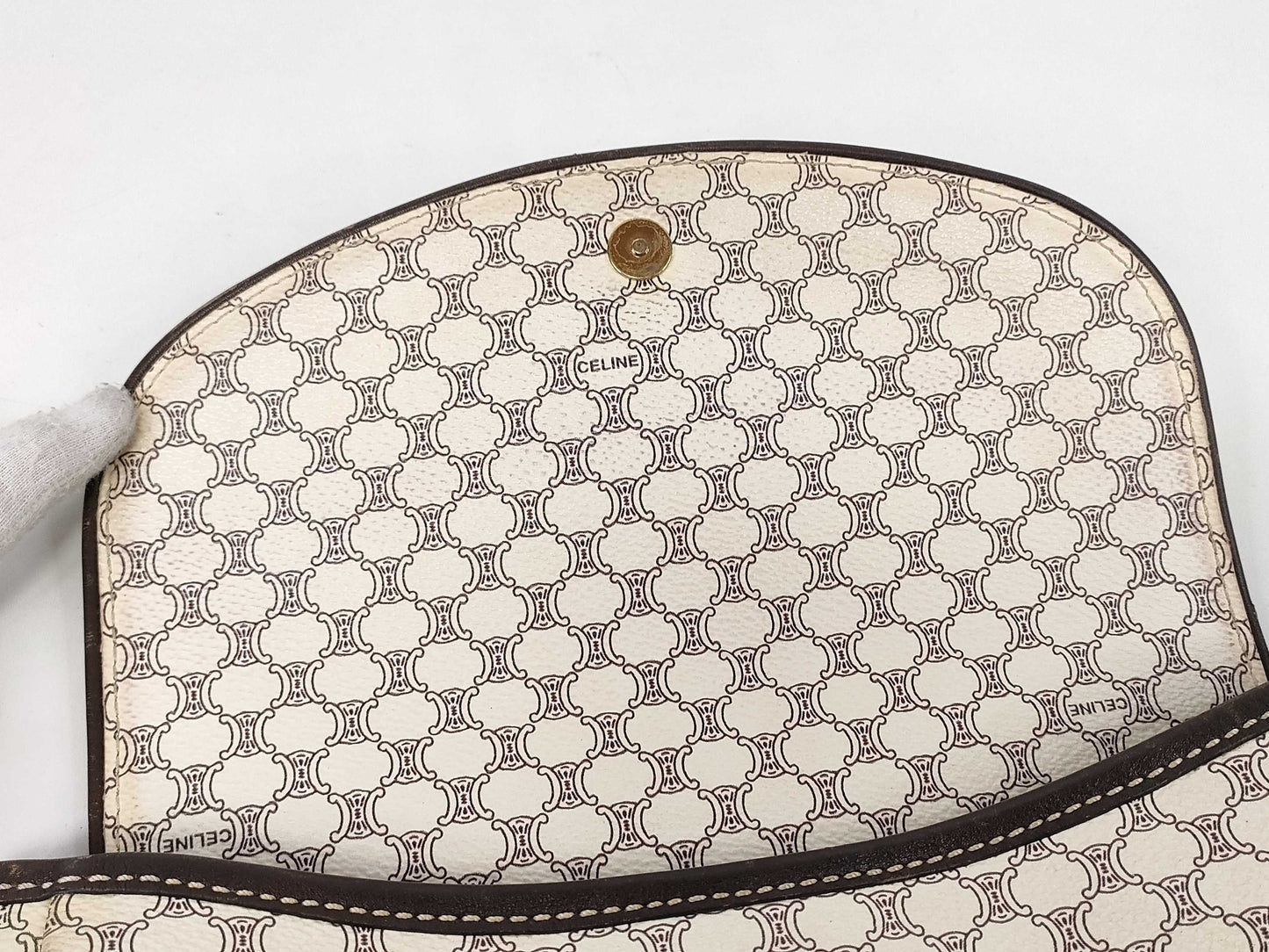 CELINE Shoulder Bag White
