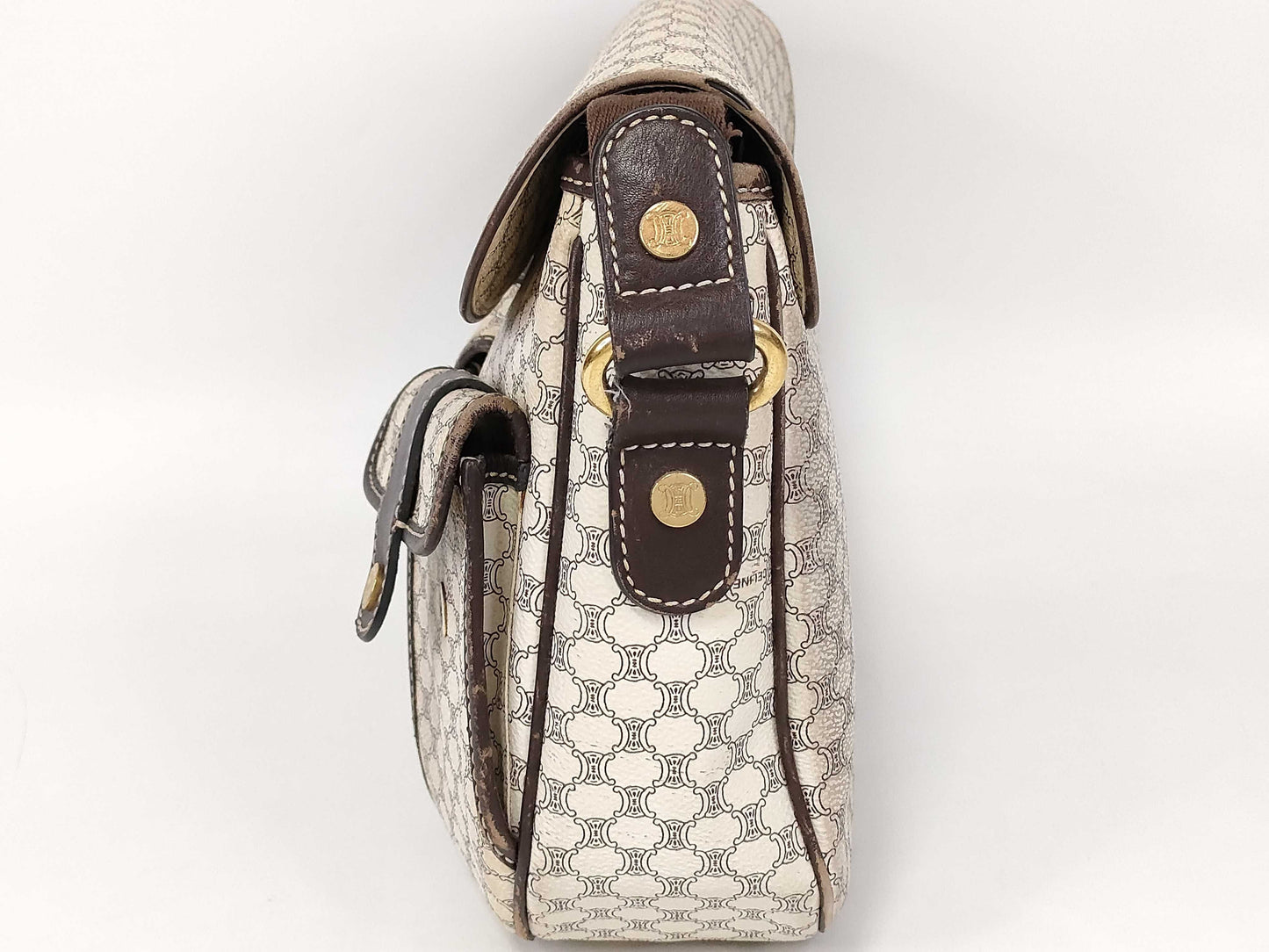CELINE Shoulder Bag White