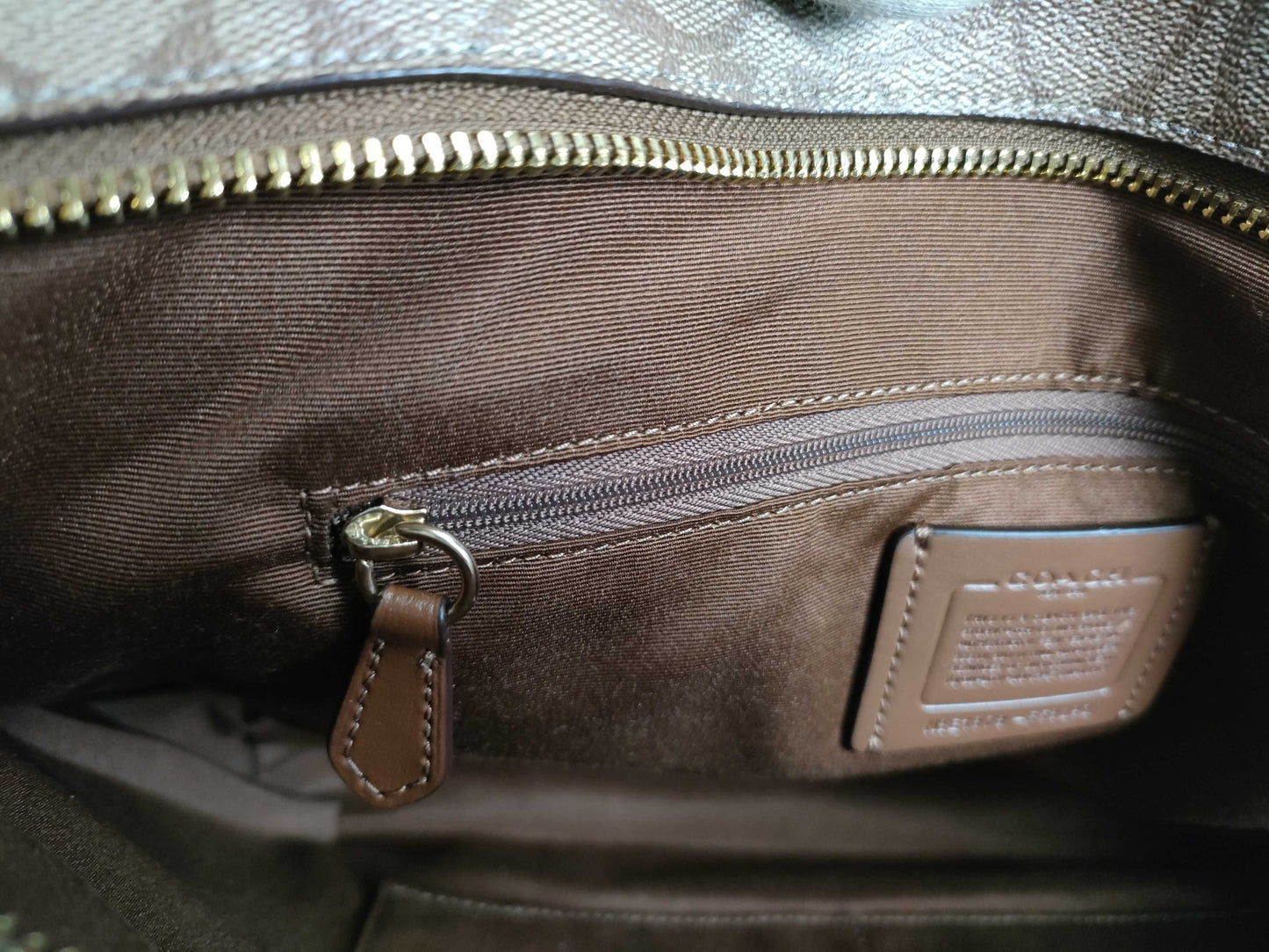 COACH Signature F58292 Tote Bag