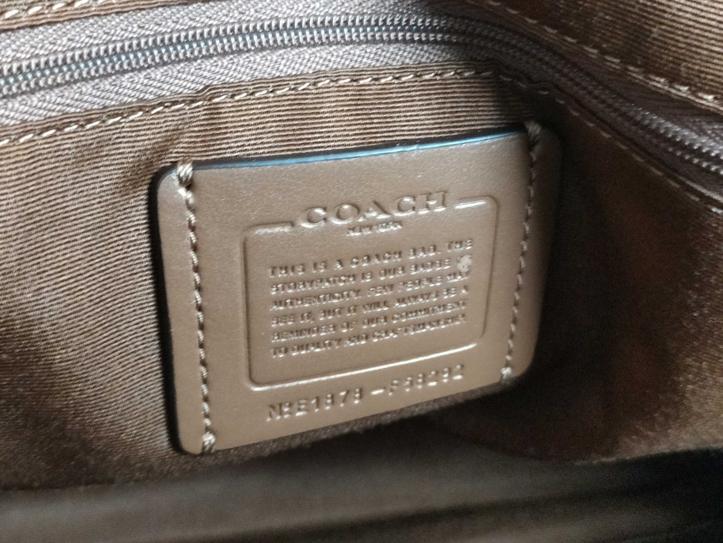 COACH Signature F58292 Tote Bag