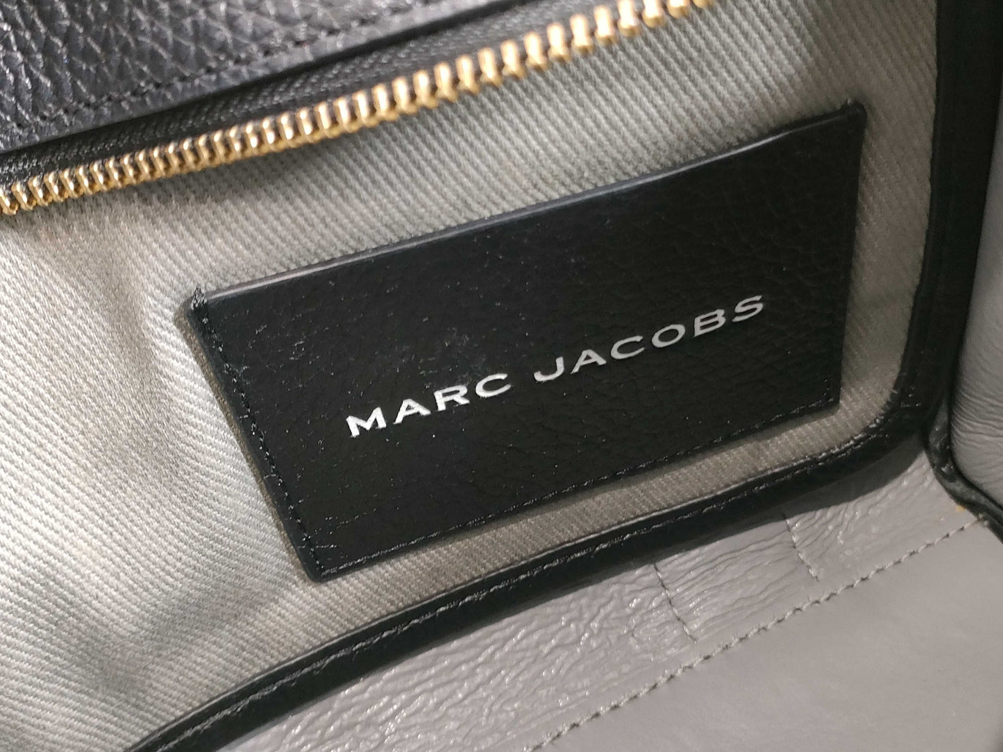 MARC JACOBS Leather The Tote Bag 2-way Shoulder Bag