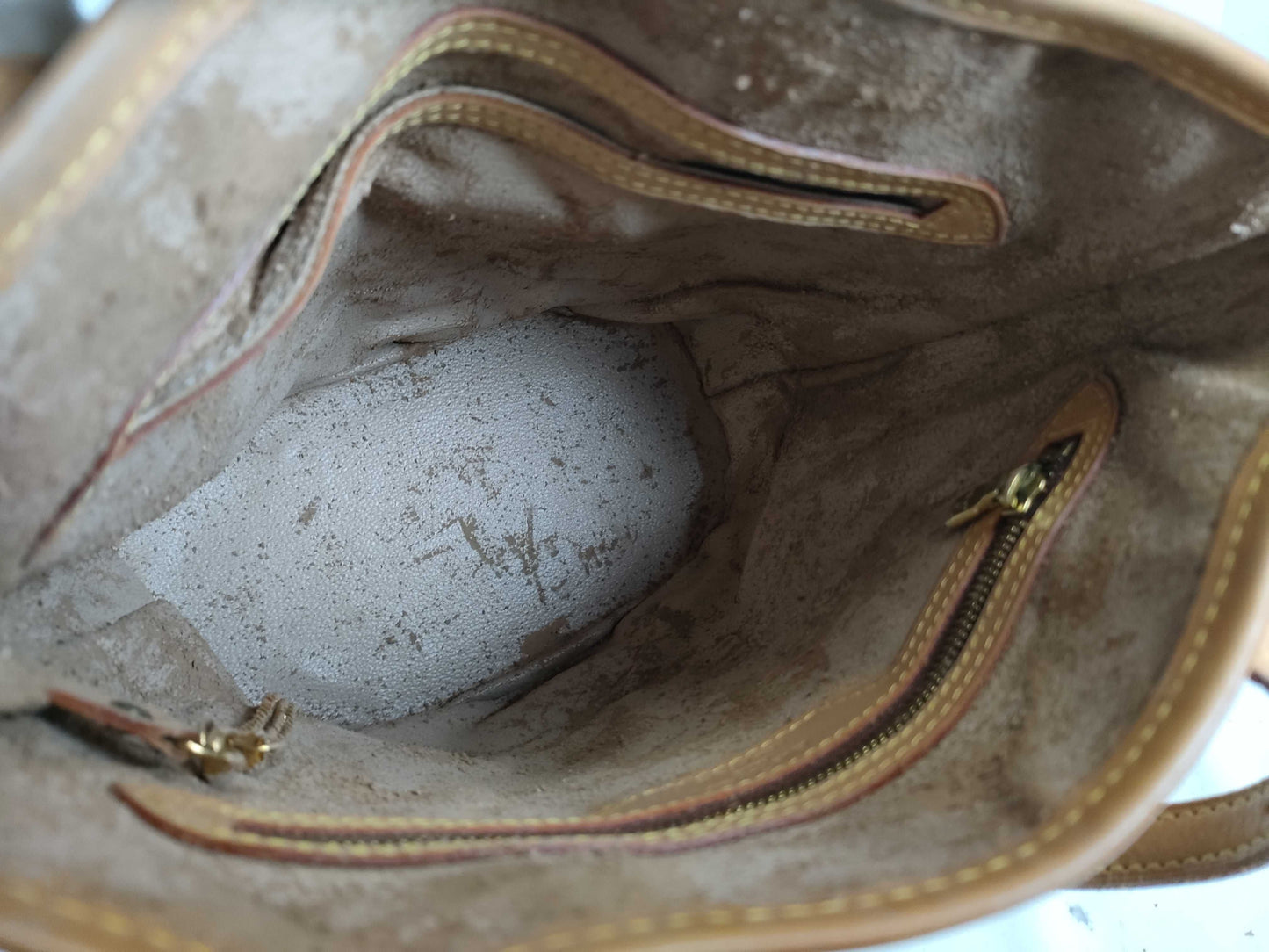 LOUIS VUITTON M42238 Monogram Bucket PM Tote Bag