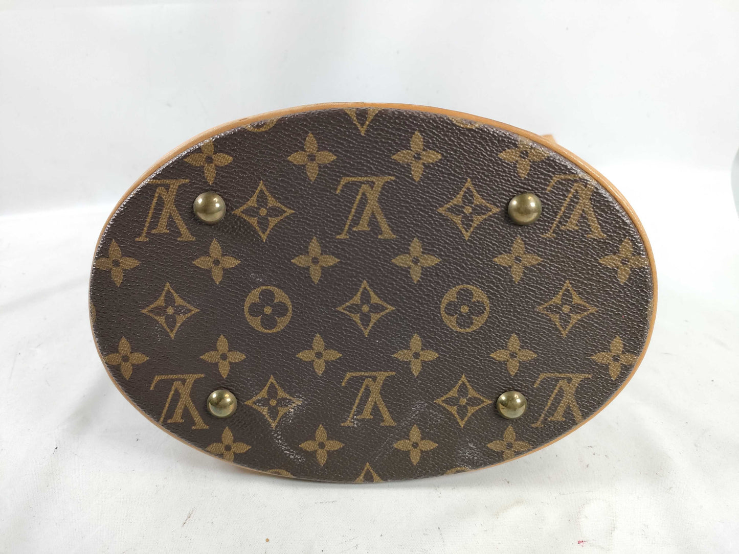 LOUIS VUITTON M42238 Monogram Bucket PM Tote Bag