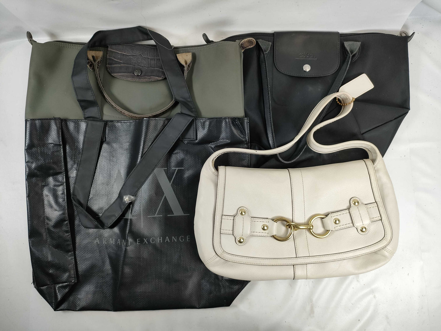 LONG CHAMP Coach/Longchamp set handbag