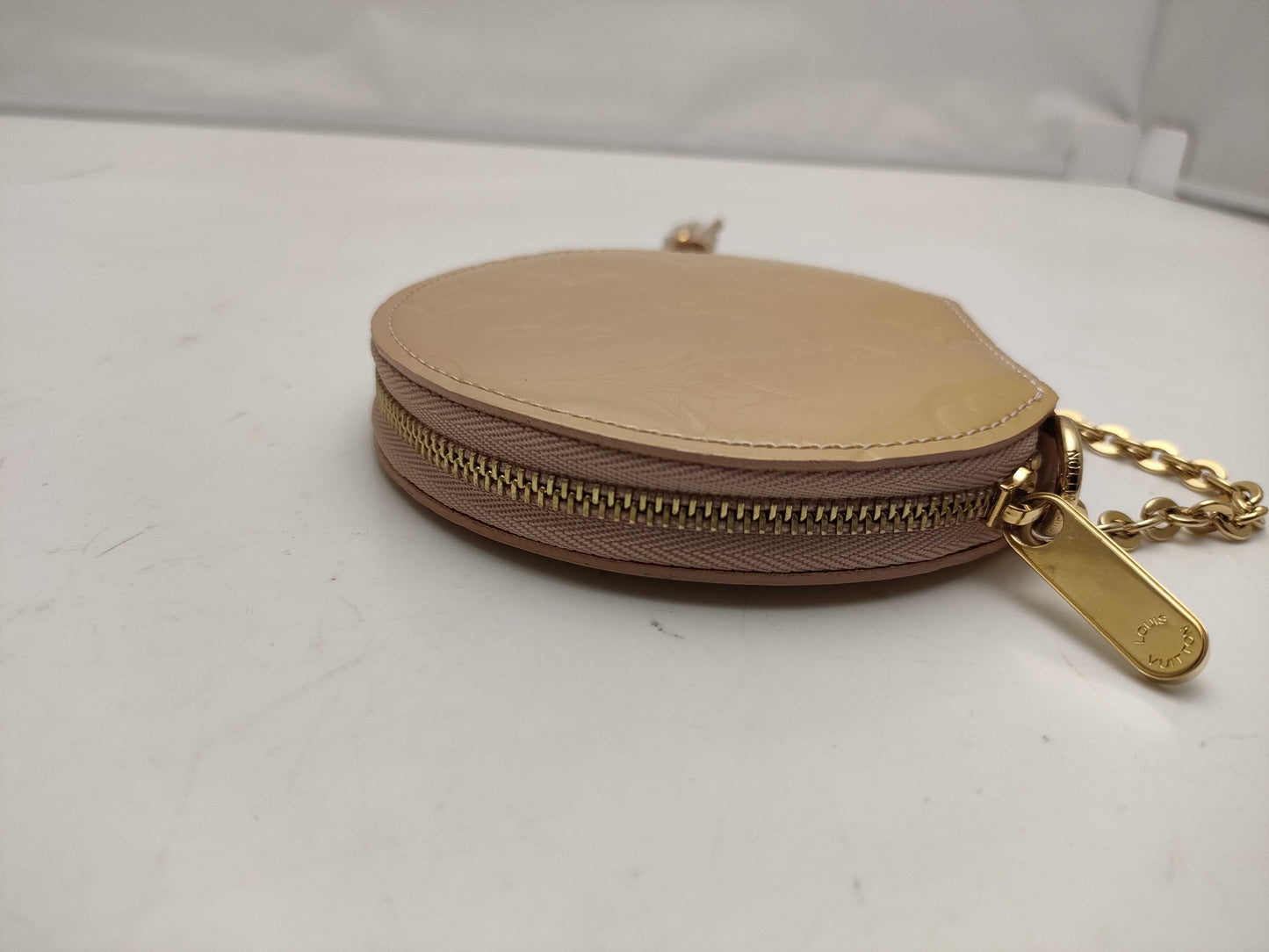 LOUIS VUITTON Vernis M91416 Porte Monnaie Chapeau Coin Case