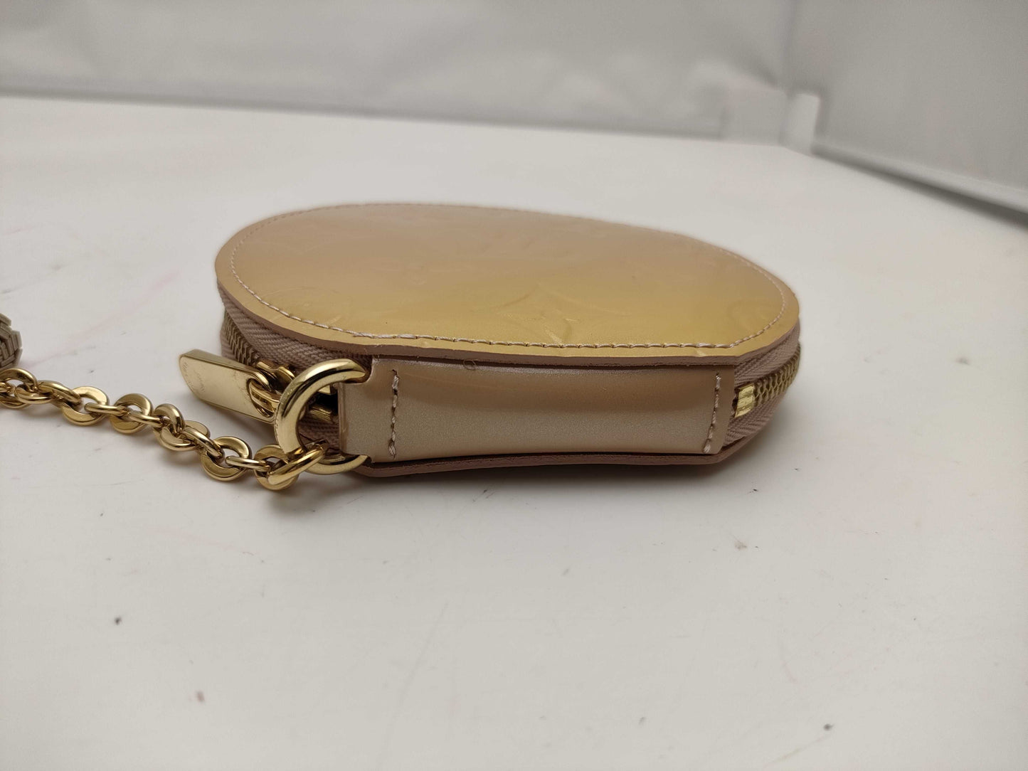 LOUIS VUITTON Vernis M91416 Porte Monnaie Chapeau Coin Case
