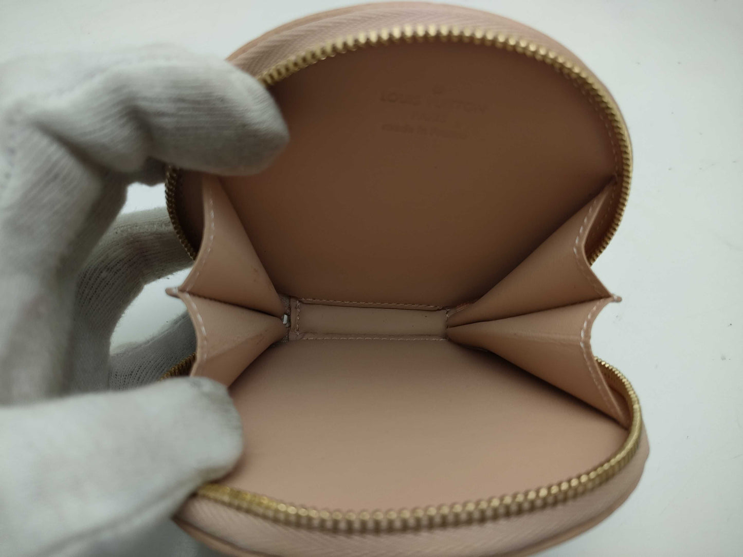 LOUIS VUITTON Vernis M91416 Porte Monnaie Chapeau Coin Case