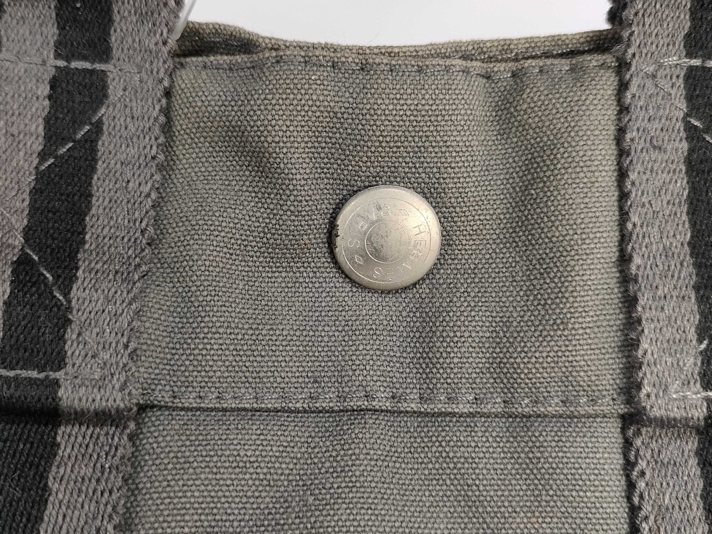 HERMES Foul Tote PM Gray Tote Bag