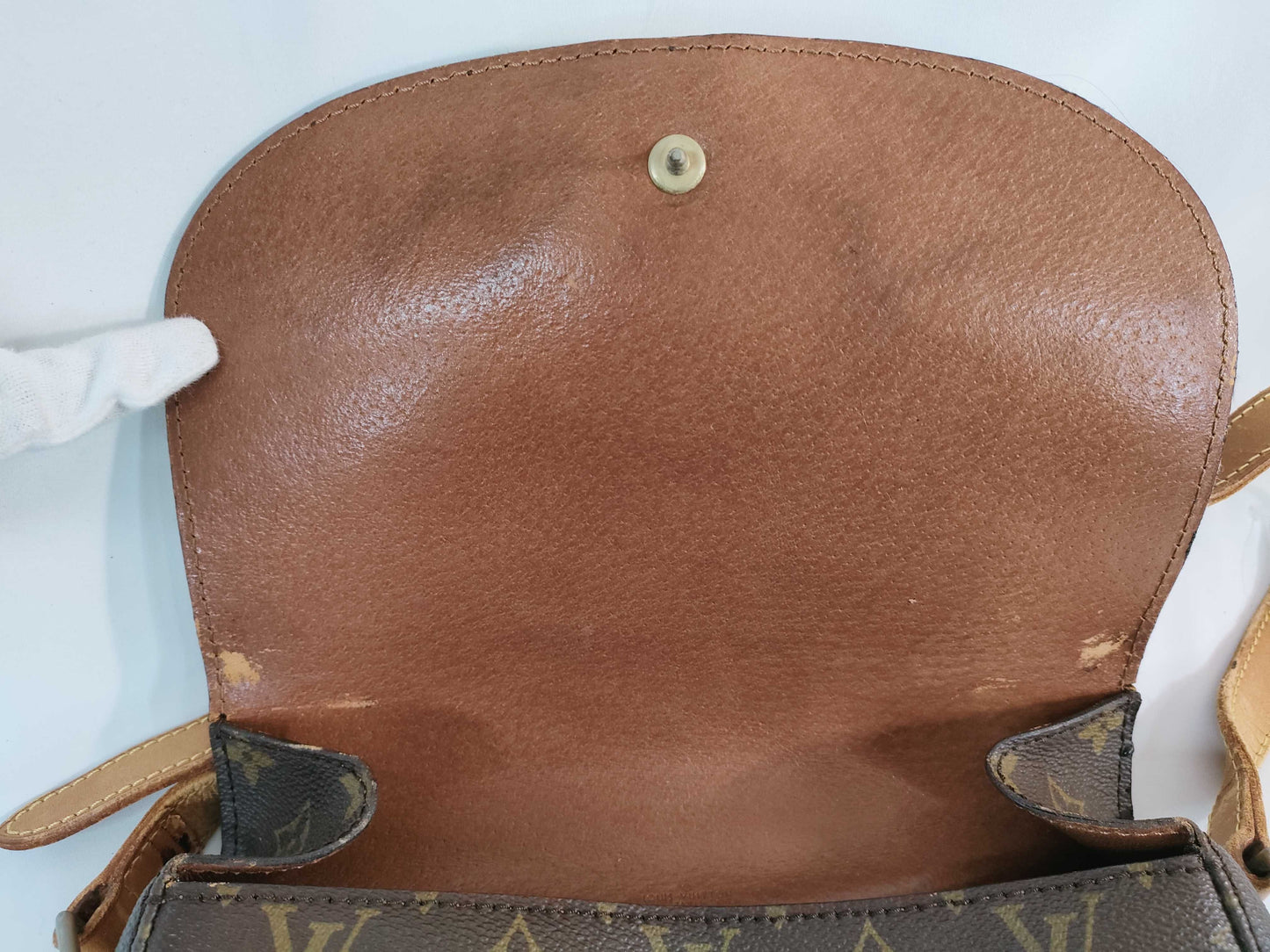 LOUIS VUITTON M51242 Monogram Saint-Cloud Shoulder Bag