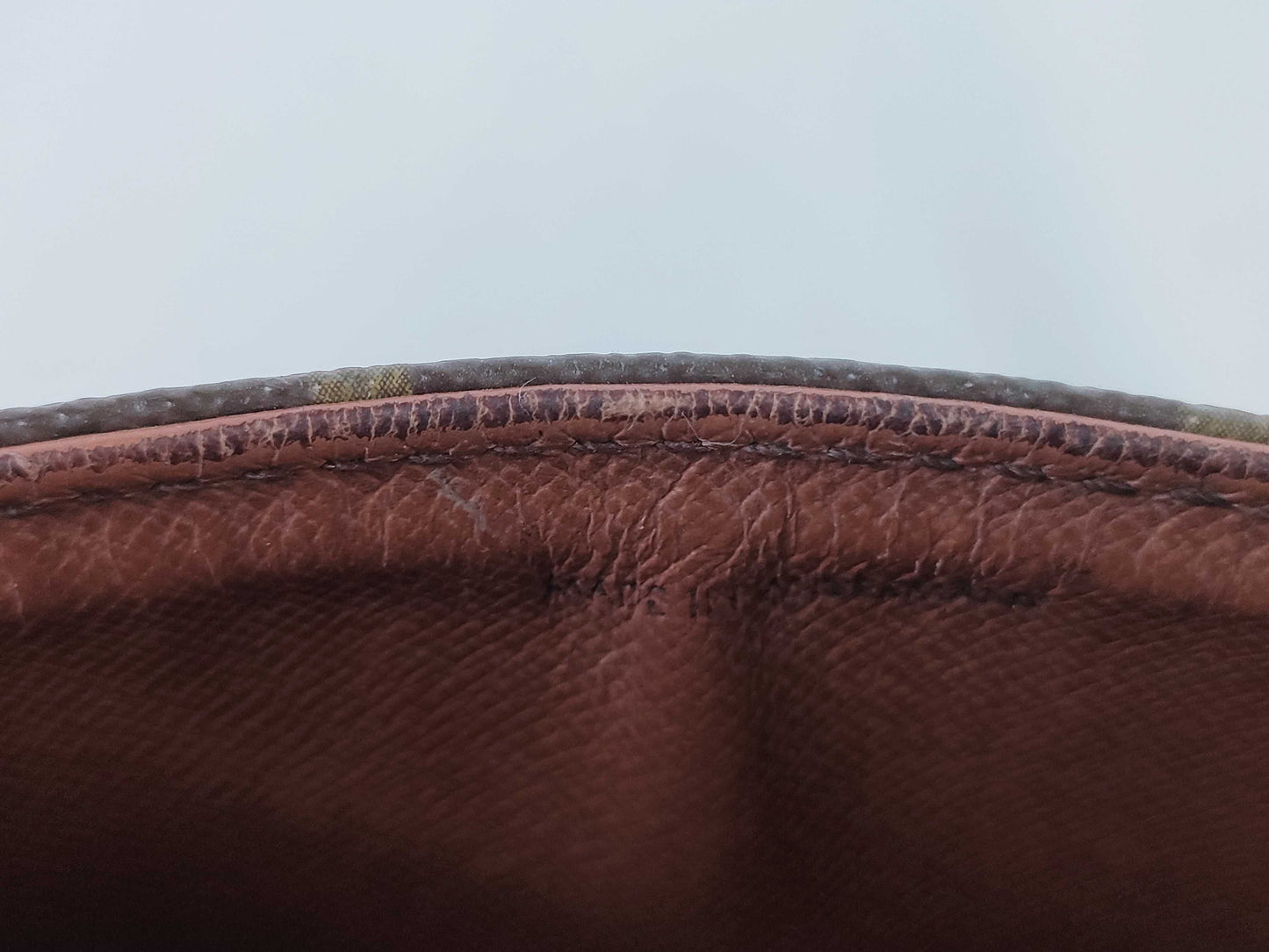 LOUIS VUITTON M51244 Monogram Mini Saint-Cloud Shoulder Bag