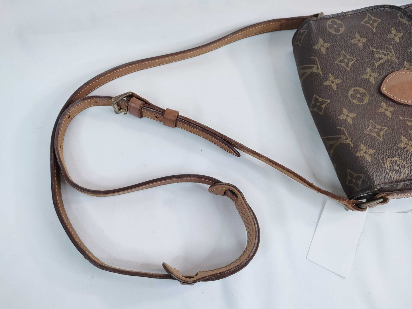 LOUIS VUITTON M51244 Monogram Mini Saint-Cloud Shoulder Bag