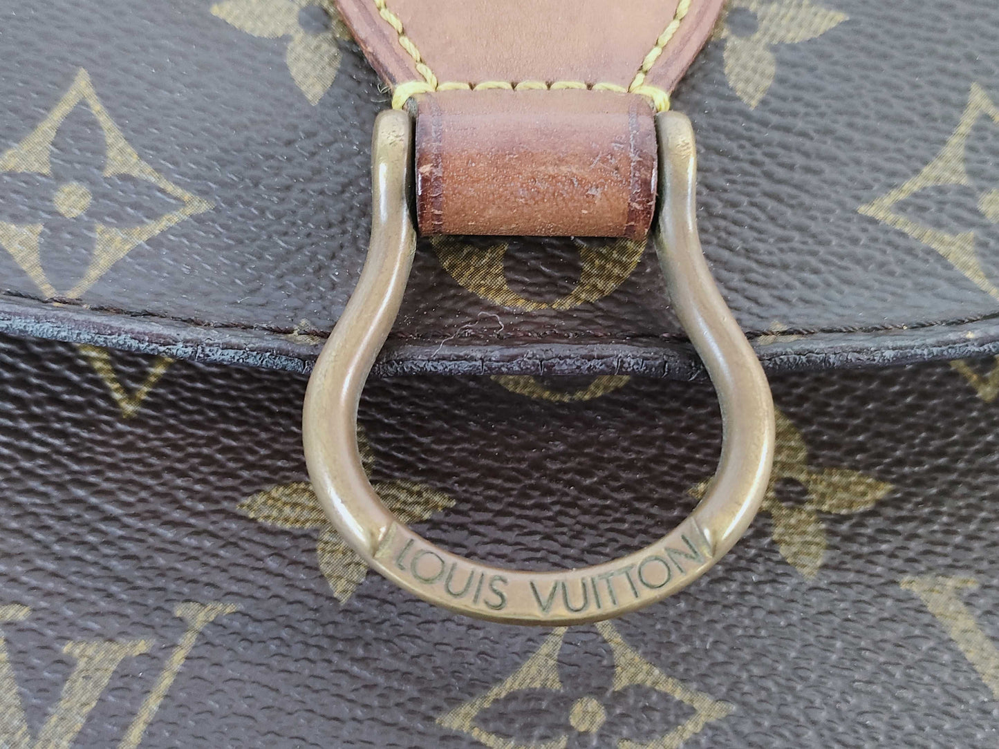 LOUIS VUITTON M51244 Monogram Mini Saint-Cloud Shoulder Bag