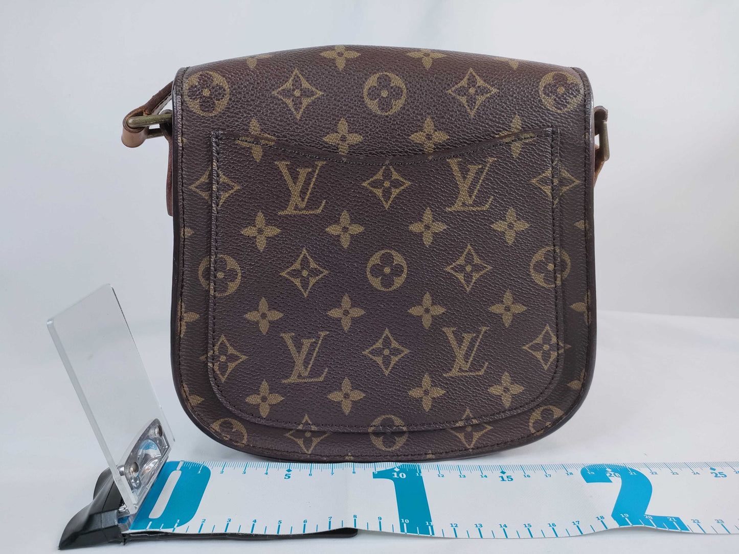 LOUIS VUITTON M51244 Monogram Mini Saint-Cloud Shoulder Bag